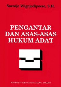 Image of Pengantar dan asas-asas hukum adat